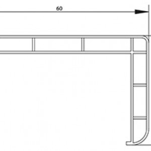 SL 210 - 60x40 PVC Pervaz Profili Küçük Görsel