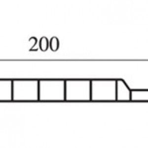 SLD 302 - 20'lik Fugalı PVC Lambiri Küçük Görsel